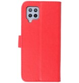 Bookstyle Wallet Cases Hoesje voor Samsung Galaxy A42 5G Rood