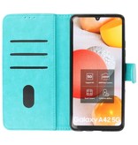 Bookstyle Wallet Cases Case for Samsung Galaxy A42 5G Green