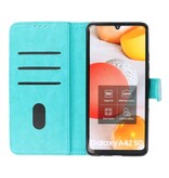 Estuche Bookstyle Wallet Cases para Samsung Galaxy A42 5G Verde