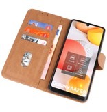 Bookstyle Wallet Cases Case for Samsung Galaxy A42 5G Brown