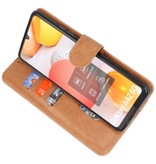 Bookstyle Wallet Cases Hülle für Samsung Galaxy A42 5G Brown