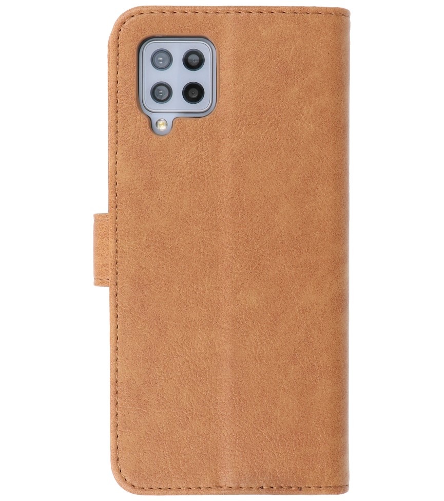 Bookstyle Wallet Cases Hülle für Samsung Galaxy A42 5G Brown