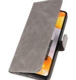 Estuche Bookstyle Wallet Cases para Samsung Galaxy A42 5G Gris