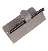 Étuis Portefeuille Bookstyle pour Samsung Galaxy A42 5G Gris