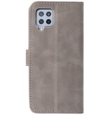 Bookstyle Wallet Cases Case for Samsung Galaxy A42 5G Gray