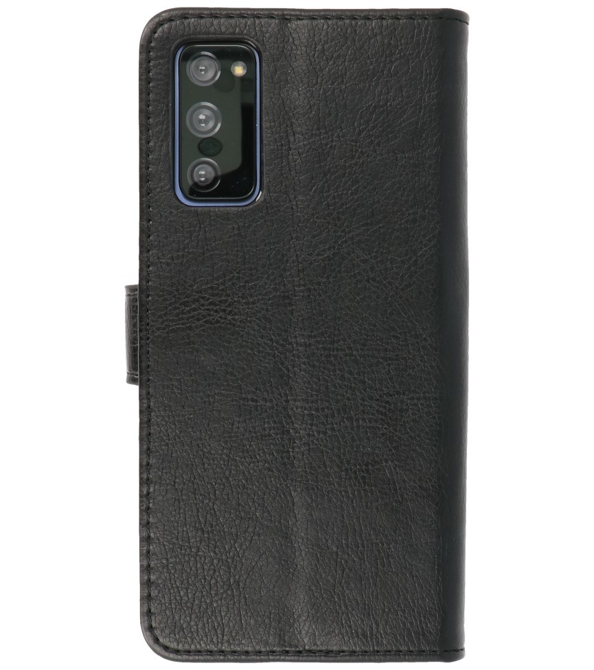 Bookstyle Wallet Cases Hoesje voor Samsung Galaxy S20 FE Zwart