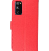 Bookstyle Wallet Cases Case for Samsung Galaxy S20 FE Red