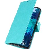 Bookstyle Wallet Cases Hülle für Samsung Galaxy S20 FE Green