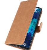 Bookstyle Wallet Cases Hoesje voor Samsung Galaxy S20 FE Bruin