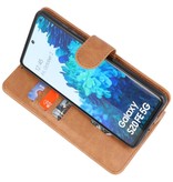 Bookstyle Wallet Cases Hoesje voor Samsung Galaxy S20 FE Bruin