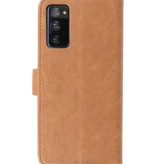 Bookstyle Wallet Cases Hoesje voor Samsung Galaxy S20 FE Bruin