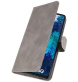 Custodia a portafoglio Bookstyle per Samsung Galaxy S20 FE Grigio