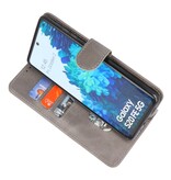 Bookstyle Wallet Cases Hülle für Samsung Galaxy S20 FE Grau