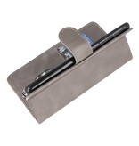 Custodia a portafoglio Bookstyle per Samsung Galaxy S20 FE Grigio