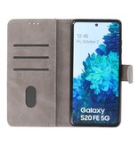 Estuche Bookstyle Wallet Cases para Samsung Galaxy S20 FE Gris