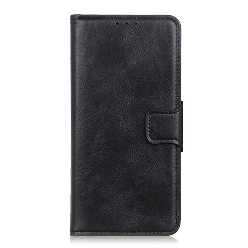 Custodia a libro in pelle PU per Samsung Galaxy A72 5G nera
