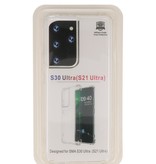 Stødsikker gennemsigtig TPU taske til Samsung Galaxy S21 Ultra