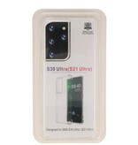 Coque en TPU transparente antichoc pour Samsung Galaxy S21 Ultra