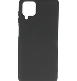 Coque en TPU Fashion Color Samsung Galaxy A12 Noir
