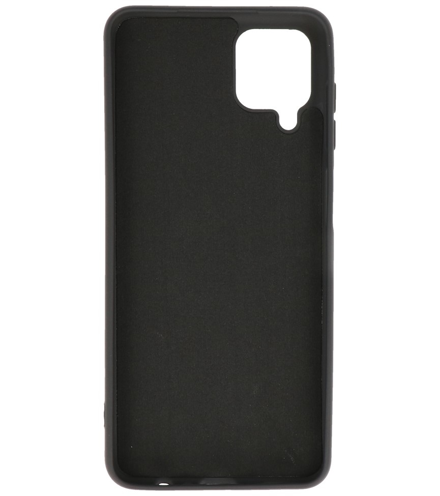 Carcasa Fashion Color TPU Samsung Galaxy A12 Negro