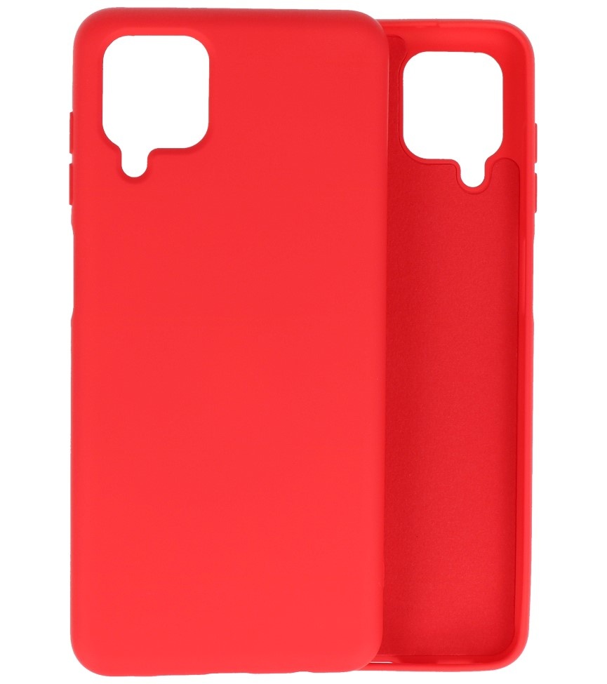 Carcasa Fashion Color TPU Samsung Galaxy A12 Rojo