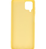 Carcasa Fashion Color TPU Samsung Galaxy A12 Amarillo