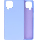 Mode Farbe TPU Fall Samsung Galaxy A12 Lila