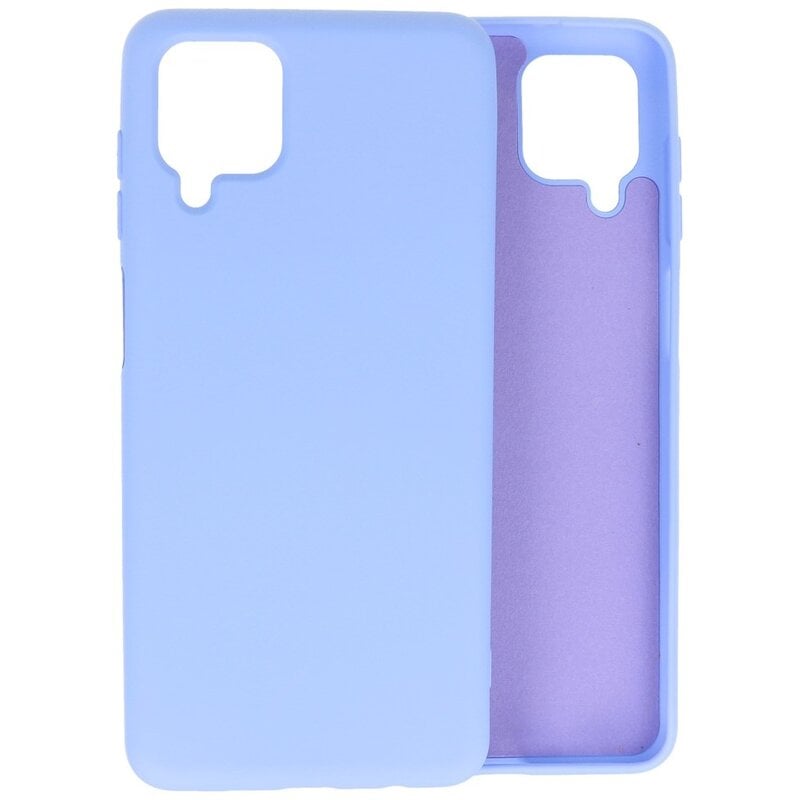 Custodia in TPU colore moda per Samsung Galaxy A12 viola