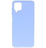 Custodia in TPU colore moda per Samsung Galaxy A12 viola