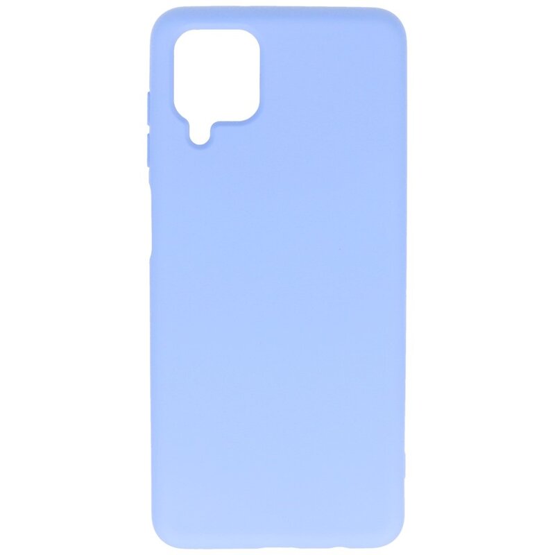 Custodia in TPU colore moda per Samsung Galaxy A12 viola