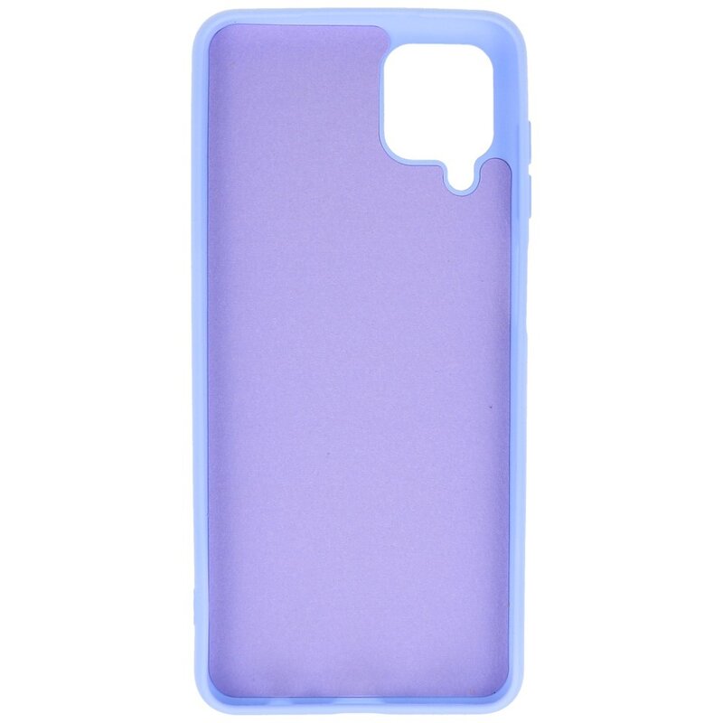 Custodia in TPU colore moda per Samsung Galaxy A12 viola