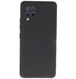 Fashion Color TPU Hoesje Samsung Galaxy A42 5G Zwart