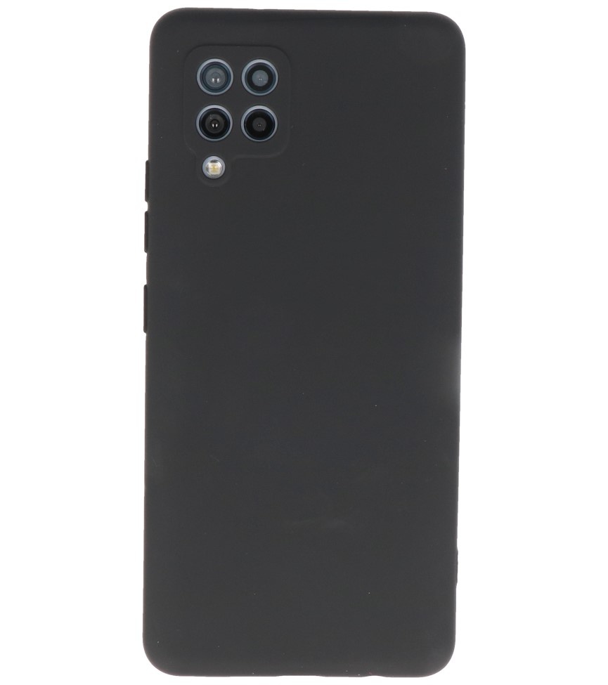 Coque en TPU Fashion Color Samsung Galaxy A42 5G Noir