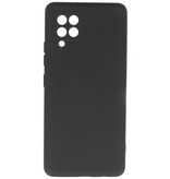 Custodia in TPU color moda per Samsung Galaxy A42 5G nera