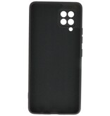 Custodia in TPU color moda per Samsung Galaxy A42 5G nera