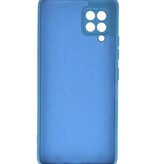 Coque en TPU Fashion Color Samsung Galaxy A42 5G Bleu Marine