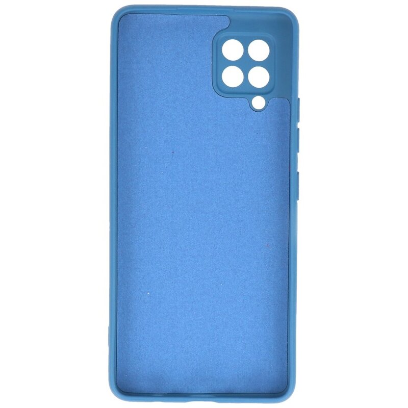 Mode Farbe TPU Fall Samsung Galaxy A42 5G Navy