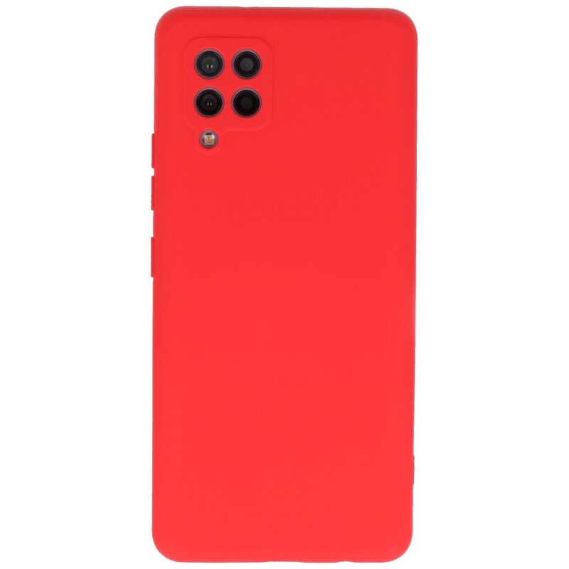 Coque en TPU Fashion Color Samsung Galaxy A42 5G Rouge