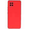 Carcasa De TPU De Color De Moda Gruesa De 2.0mm Para Samsung Galaxy A42 5G Rojo