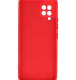 Custodia in TPU color moda per Samsung Galaxy A42 5G rossa
