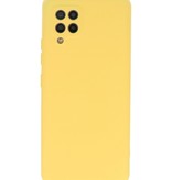 Custodia in TPU colore moda Samsung Galaxy A42 5G giallo