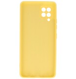 Mode Farbe TPU Fall Samsung Galaxy A42 5G Gelb