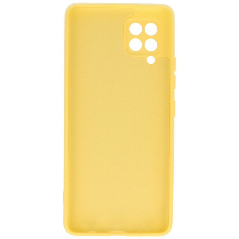 Fashion Color TPU Cover Samsung Galaxy A42 5G Gul