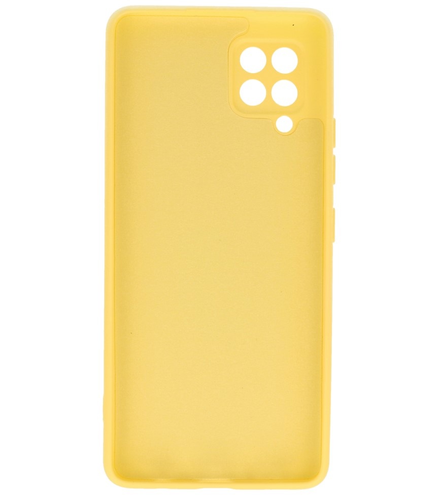 Coque en TPU Fashion Color Samsung Galaxy A42 5G Jaune