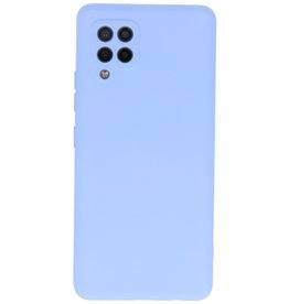 Custodia in TPU di colore moda spesso 2,0 mm per Samsung Galaxy A42 5G viola