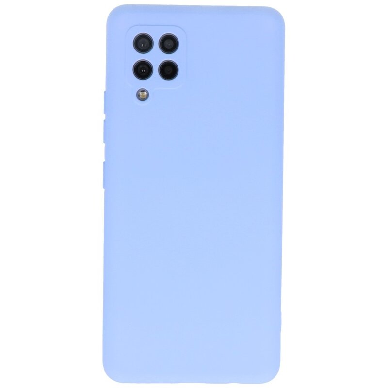 Custodia in TPU colore moda Samsung Galaxy A42 5G viola
