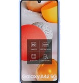 Mode Farbe TPU Fall Samsung Galaxy A42 5G Lila