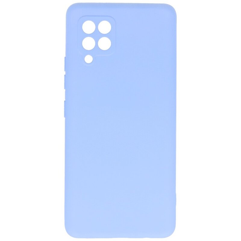 Mode Farbe TPU Fall Samsung Galaxy A42 5G Lila