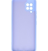 Coque en TPU Fashion Color Samsung Galaxy A42 5G Violet