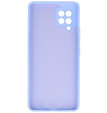 Fashion Color TPU Cover Samsung Galaxy A42 5G Lilla